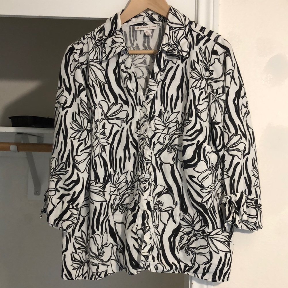 JM Collection Top Jacket Size 16W